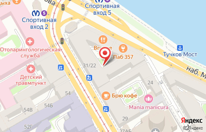 Отель Нахимов на карте