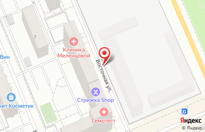 Центральный парк, ООО Активстройсервис на Восточной улице на карте