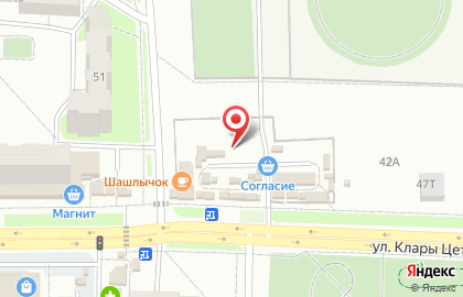 Все для дачи, ИП Скрягина Ю.С. на улице Клары Цеткин на карте