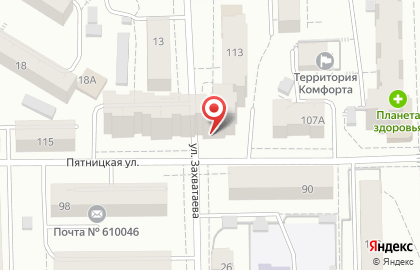 Компания Курьер Сервис Экспресс на Пятницкой улице на карте