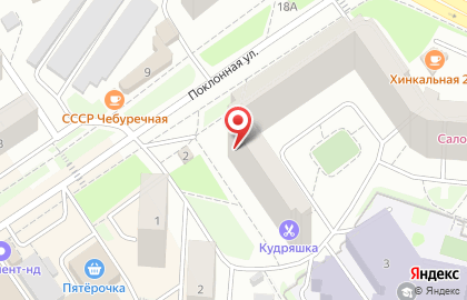 Салон-парикмахерская Дива на Угрешской улице на карте