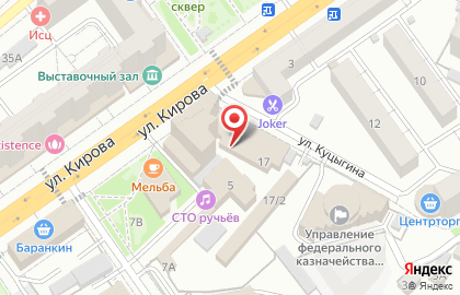 Туристическое агентство Сафари в Ленинском районе на карте