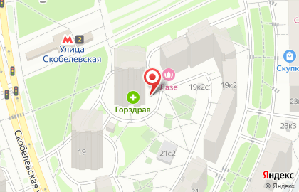 Магазин разливного пива на Скобелевской, 19 к1 на карте