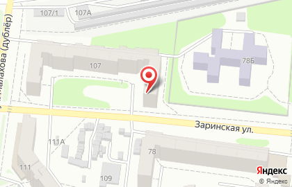 Участковый пункт полиции отдела полиции по Индустриальному району УМВД России по г. Барнаулу на улице Малахова на карте