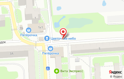 Продуктовый минимаркет Янтарь на карте
