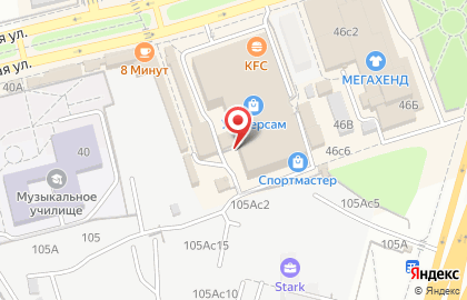 Ювелирный магазин Золотой Ажур в Советском районе на карте