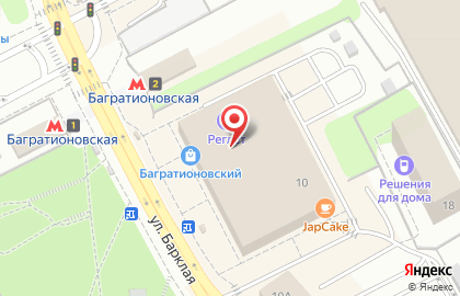 Магазин Ручные Подарки на Багратионовской на карте