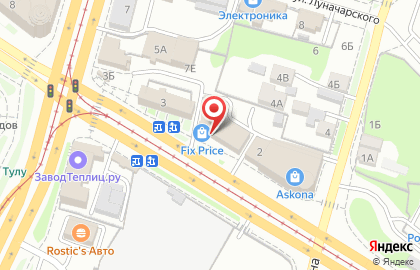 Discount на Октябрьской улице на карте