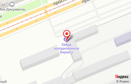 Опытно-конструкторское бюро Зенит в Ленинском районе на карте