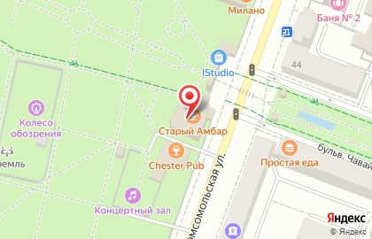 Экспресс Ломбард на Комсомольской улице на карте