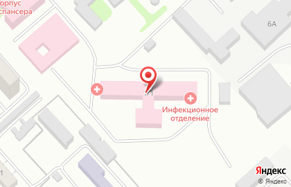 Городская больница №2, г. Энгельс на Полиграфической улице на карте