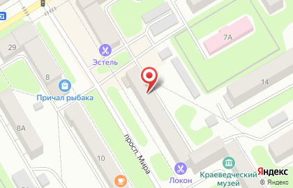 Магазин Лакомка в Краснокамске на карте