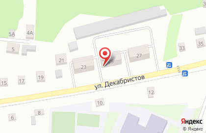 Продуктовый магазин в Тюмени на карте