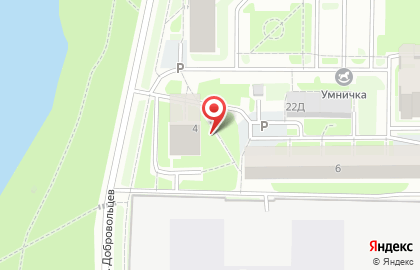 Тонус на улице Добровольцев на карте