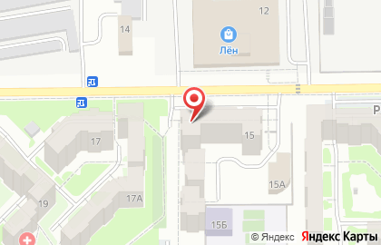 Аптека эконом-класса на улице Свободы на карте