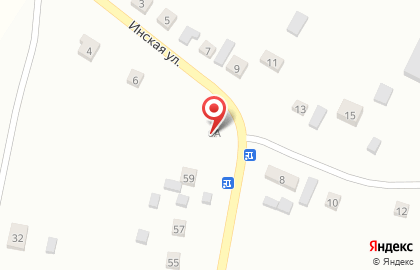 Магазин Инской на карте