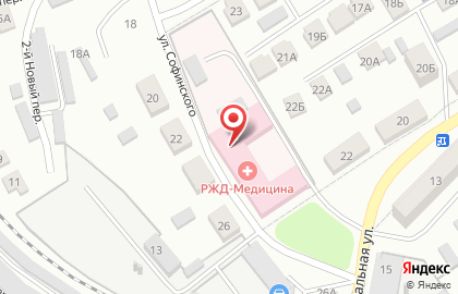 Узловая поликлиника на станции Балашов, ОАО, РЖД на карте