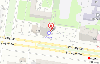 Центр юридических решений Юнова в Автозаводском районе на карте