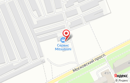 Автосервис Мицубиши на Московском проспекте на карте