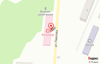 Больница в Красноярске на карте