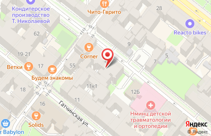 B CLUB на карте