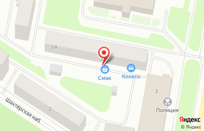 Магазин автозапчастей Колесо на улице Димитрова на карте