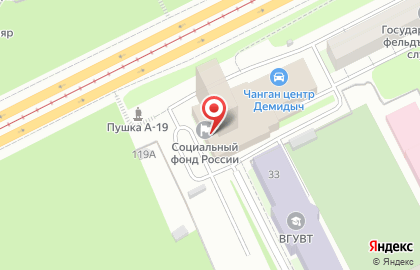 Управление пенсионного фонда РФ в Мотовилихинском районе на карте