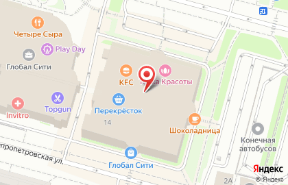 Салон связи МТС на Кировоградской улице, 14 на карте