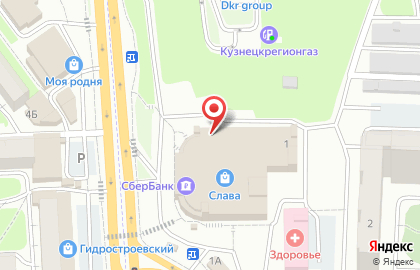 Магазин Вираж в Пензе на карте