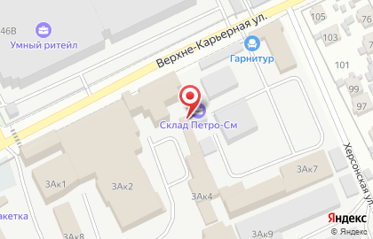 Служба кейтеринга Вкусная страна на Верхне-Карьерной улице на карте