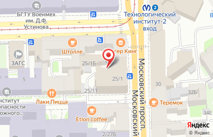 Новая Аптека на Московском проспекте на карте