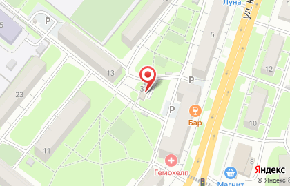 Магазин овощей и фруктов Союз в Московском районе на карте