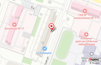 Ломбард Золотая рыбка на Кронштадтской улице на карте