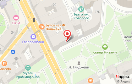 Центр реабилитации слуха Обертон на Каменноостровском проспекте на карте
