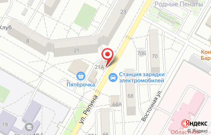Продуктовый магазин Источник в Краснооктябрьском районе на карте