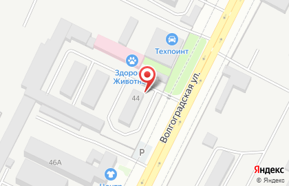 ООО Вектор на Волгоградской улице на карте