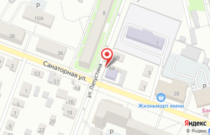 Частный детский сад Планета счастья на улице Ляпустина на карте
