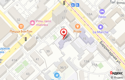 Детский сад №310 в Ворошиловском районе на карте