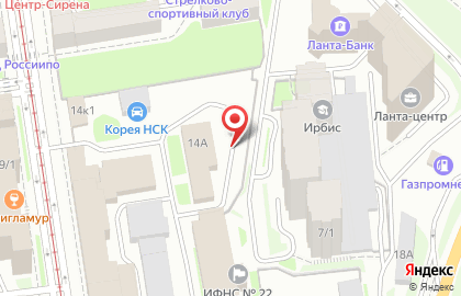 ПОРТ на Серебренниковской улице на карте