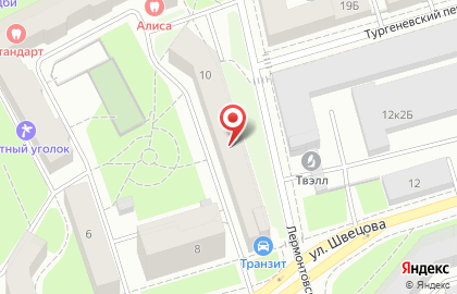 Магазин автозапчастей Транзит в Санкт-Петербурге на карте