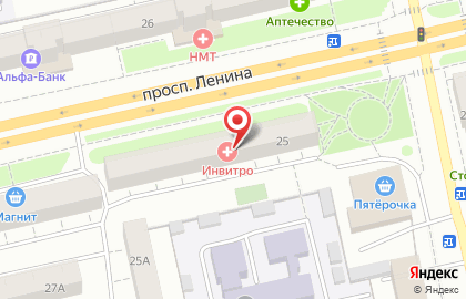 Туристическая компания CoralTraver на проспекте Ленина на карте