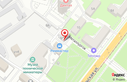 Реммастер в Мотовилихинском районе на карте