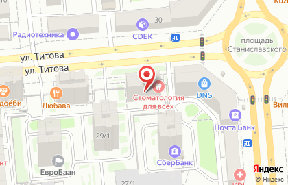 Банк Открытие в Новосибирске на карте