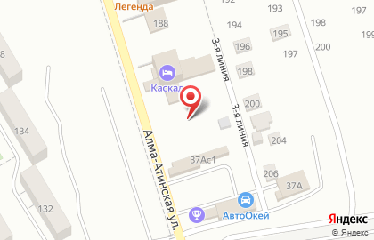 АГЗС EcoGas на Алма-Атинской улице на карте