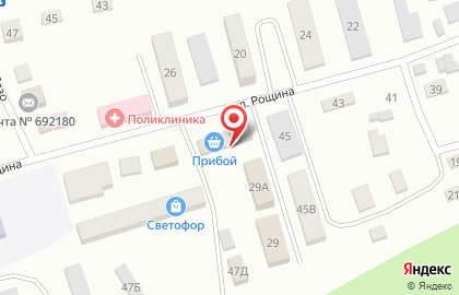 Красноармейская центральная районная больница во Владивостоке на карте