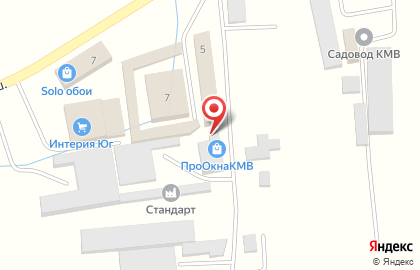 Компания ПроОкнаКМВ в Ставрополе на карте
