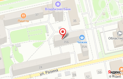 Салон красоты Бэль на проспекте Ленина на карте