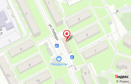 Магазин овощей и фруктов в Санкт-Петербурге на карте