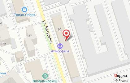 Торгово-сервисная компания Инженерные системы в Октябрьском районе на карте
