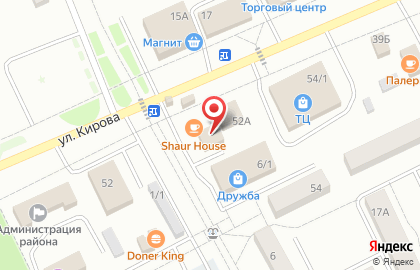 Магазин Красное & Белое в Уфе на карте